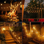 Download the image in the gallery viewer, Fairy lights G40 (25+3 LED bulbs)
