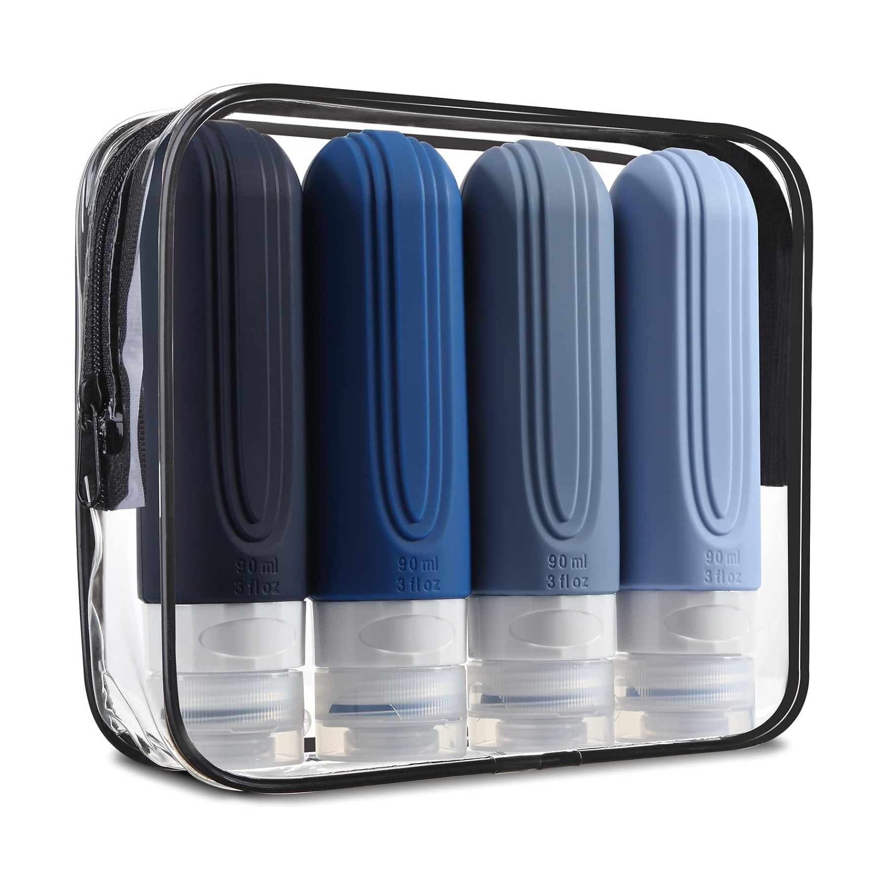 Carry-On travel bottles set of 4
