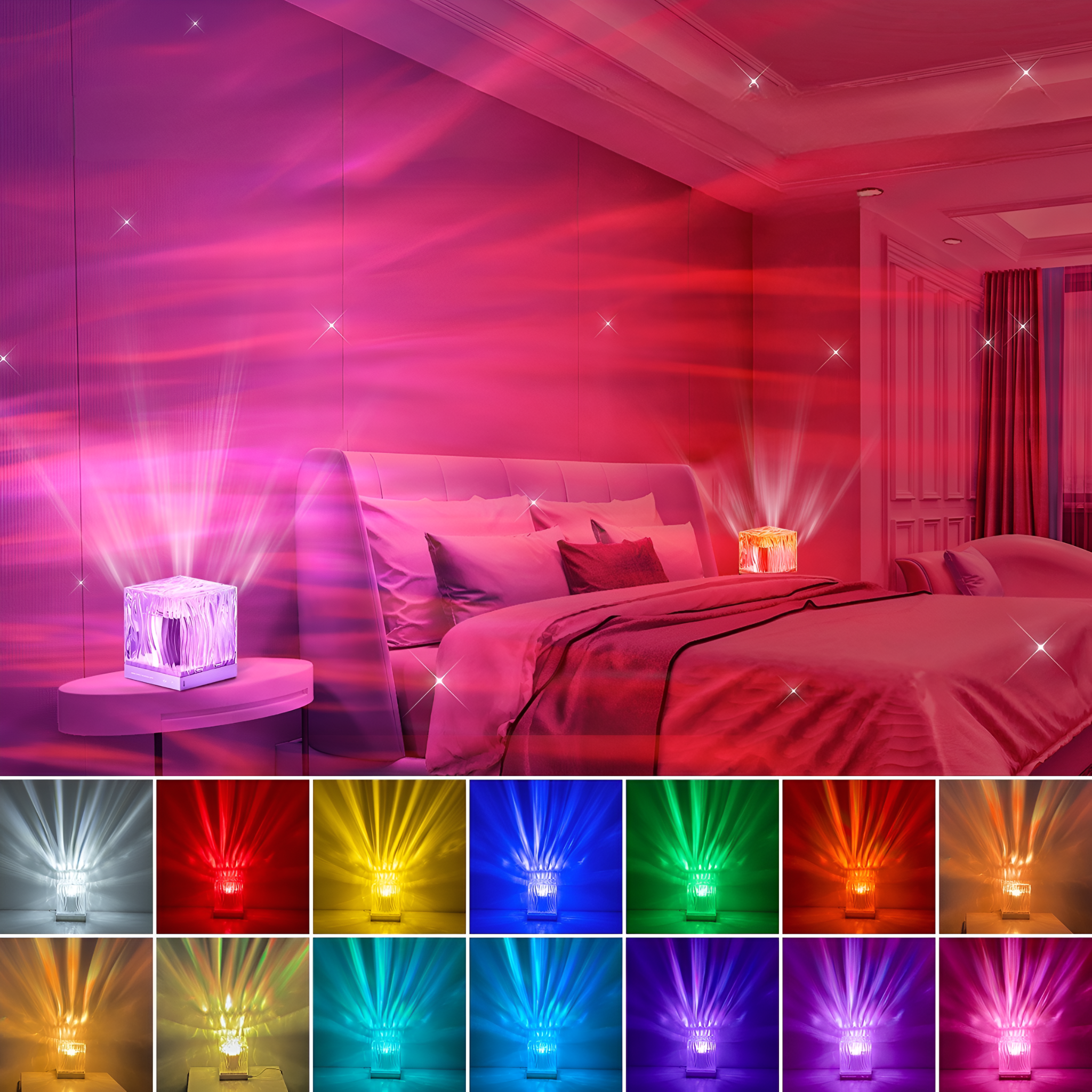 Aurora Polarlicht LED-Projektor