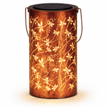 Upload the image to the gallery viewer: Solar Lantern LED Dragonfly Sea
