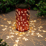 Upload the image to the gallery viewer: Solar Lantern LED Dragonfly Sea
