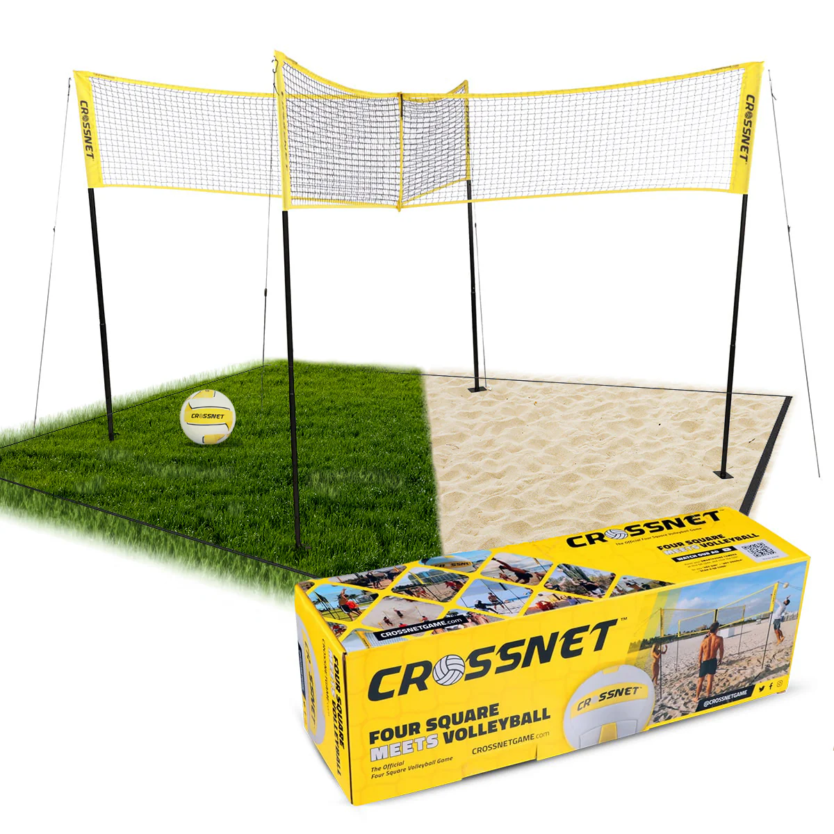 Crossnet Volleyball