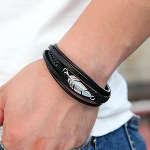 Armband "feather-style"